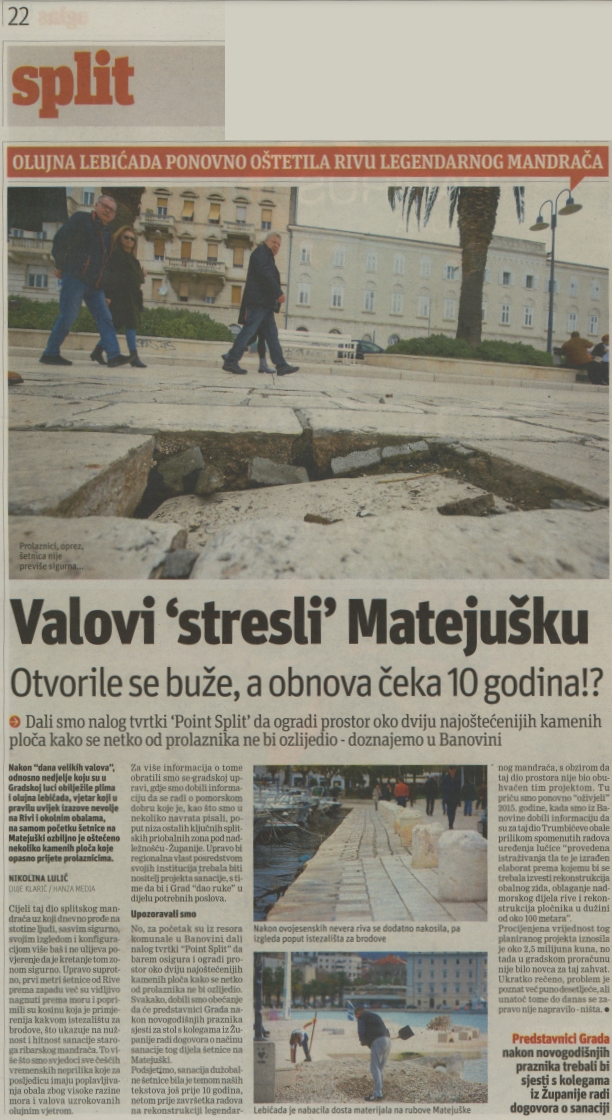 Slobodna Dalmacija, 25 December 2019