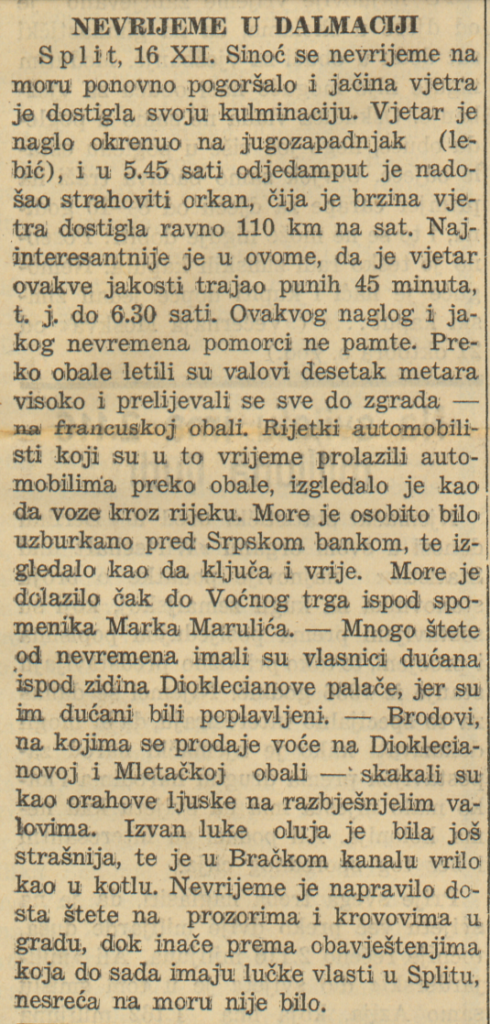 Primorske novine, 17 December 1937